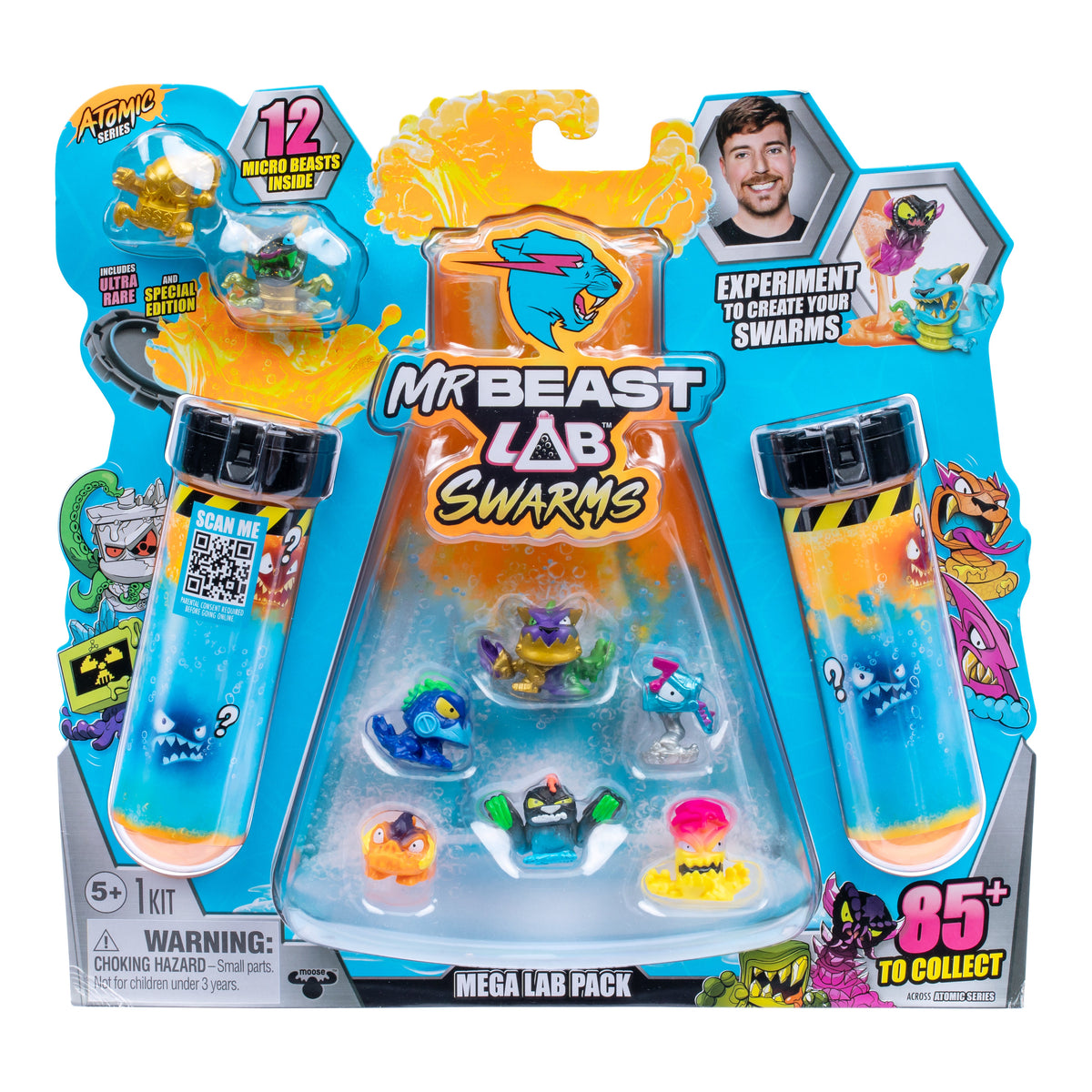 MR. BEAST LAB - MrBeast Lab Swarms Mega Lab 12 pack. Series 2 - (20389)
