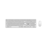 MSI FORGE K210 Wireless Combo White med fransk AZERTY-layout og hvid mus