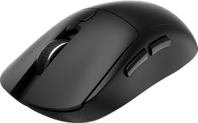 Den sorte mus, som medfølger i MSI FORGE K210 Wireless Combo-sættet