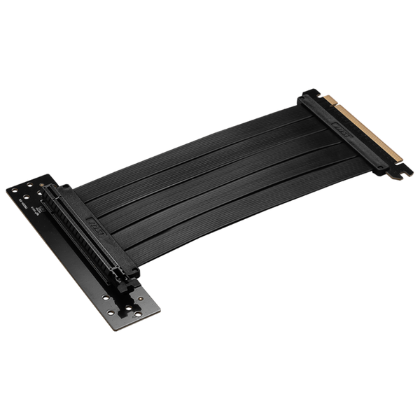 MSI PCIe 4.0 x16 riserkabel – 180 mm, sort