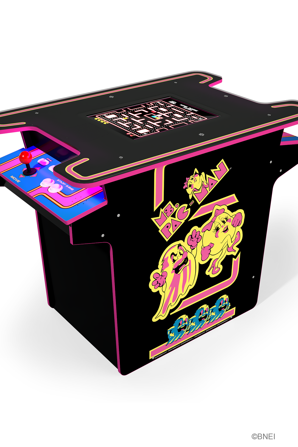 ARCADE 1 UP MS. PAC-MAN HEAD-TO-HEAD TABLE
