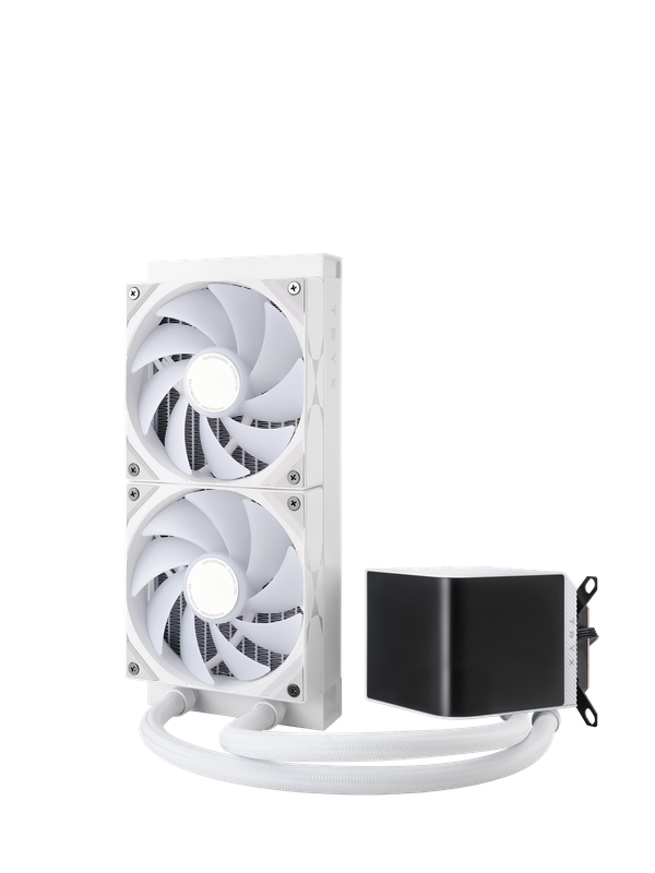 TRYX PANORAMA 240mm AIO Liquid Cooler ARGB Hvid TRYX