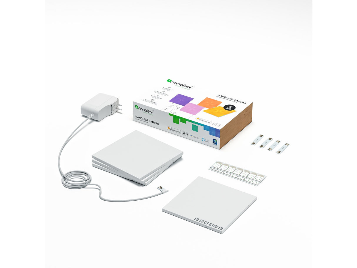 Nanoleaf - Canvas Starter Kit - 4 Panels Nanoleaf