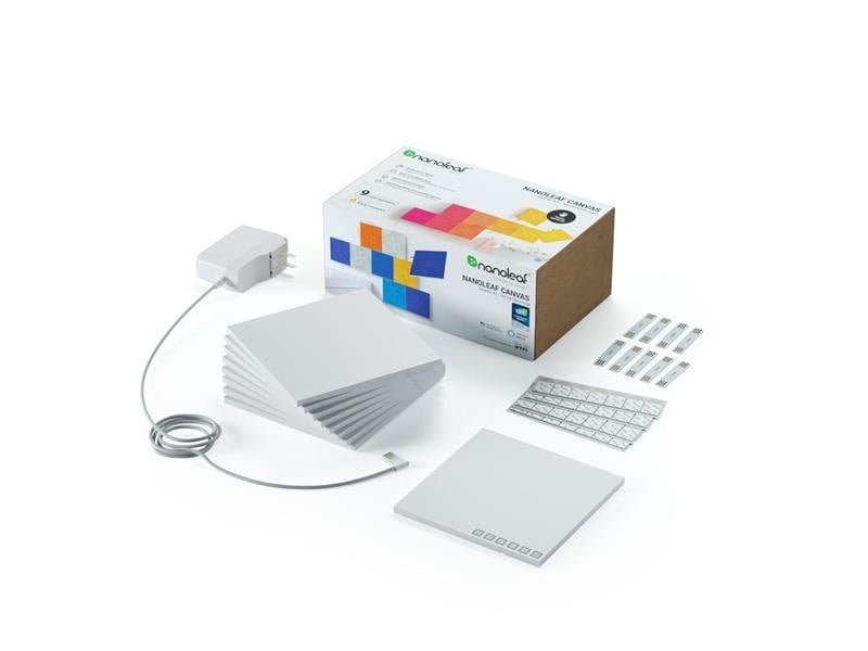 Nanoleaf - Canvas Starter Kit - 9 Panels Nanoleaf