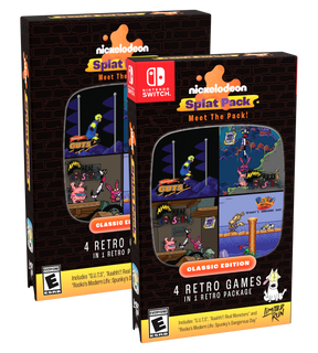 Nickelodeon Splat Pack - Classic Edition (Limited Run) (Import) – Nintendo Switch – forside