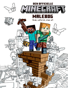 The Official Minecraft Coloring Book Forlaget Tukan