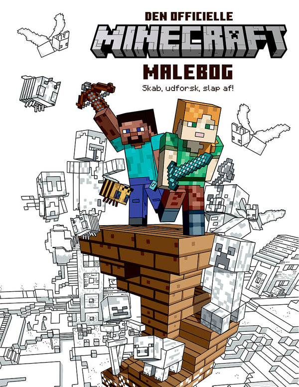 Den officiella Minecraft-målarboken