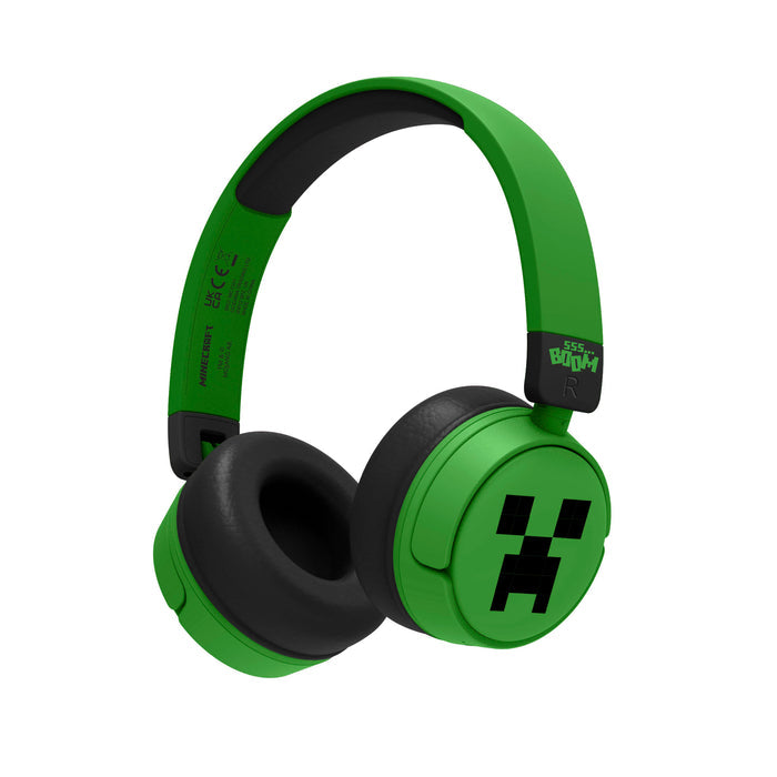 OTL - Bluetooth Headset w/Perental Control - Minecraft Green – Geekd
