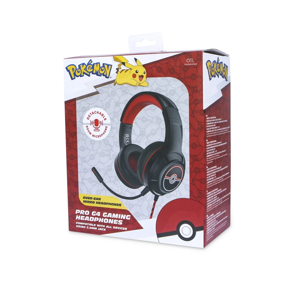 OTL - PRO G4 Pokémon Poké ball Gaming Headphones (PK0904)