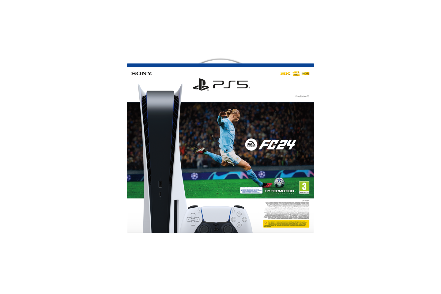 PlayStation 5 Console DISC Model - EA Sport FC 24 Bundle