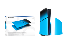 PS5 konsolcover (Slim) - Rhythm Blue – produktbillede