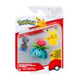 Pokémon - Battle Figure 3 Pack Pikachu, Ivysaur & Deino (PKW4561) Pokémon