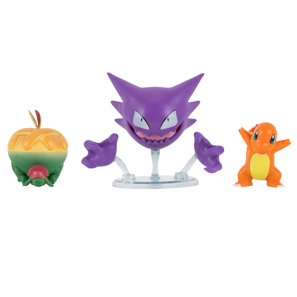Pokémon - Battle Figure - 3 PK - Assorteret (95155_10)