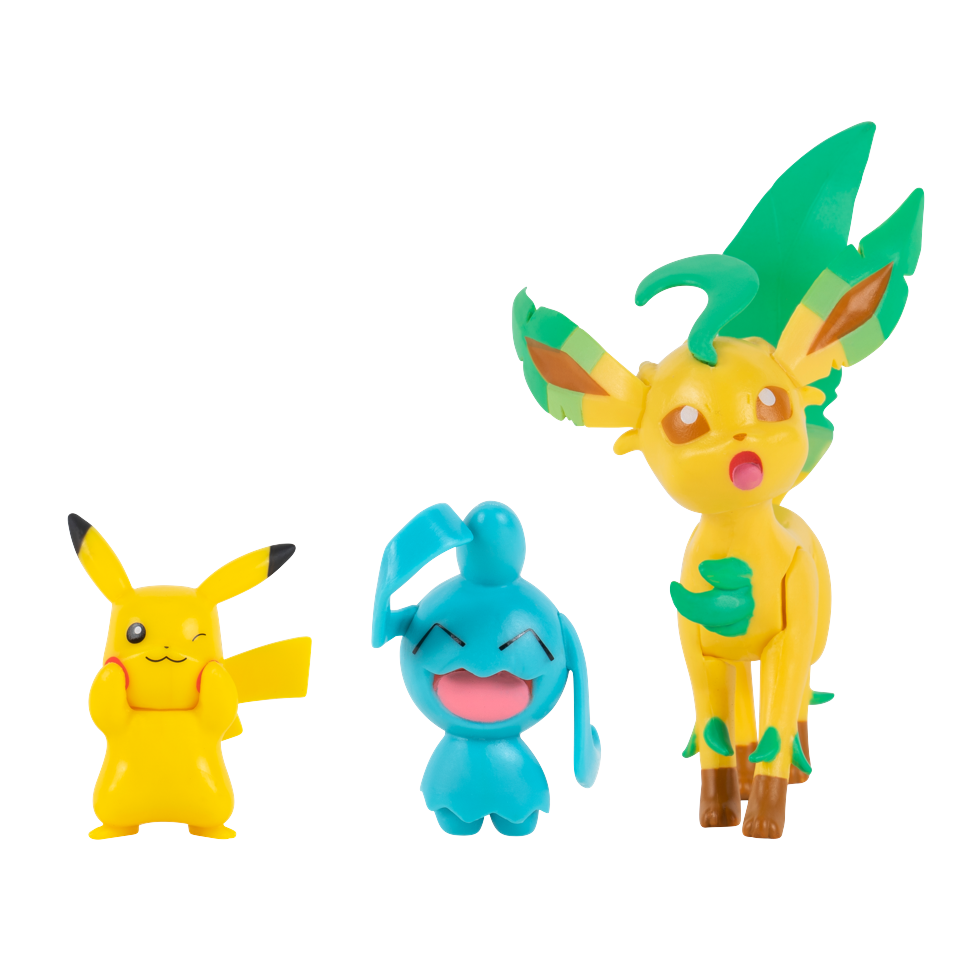 Pokémon - Battle Figure - 3 PK - Assorteret (95155_10)