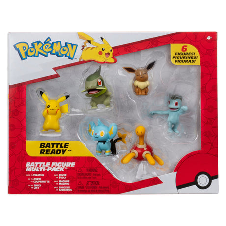 Pokemon - Battle Figure 6 Pk (PKW3614) Pokémon