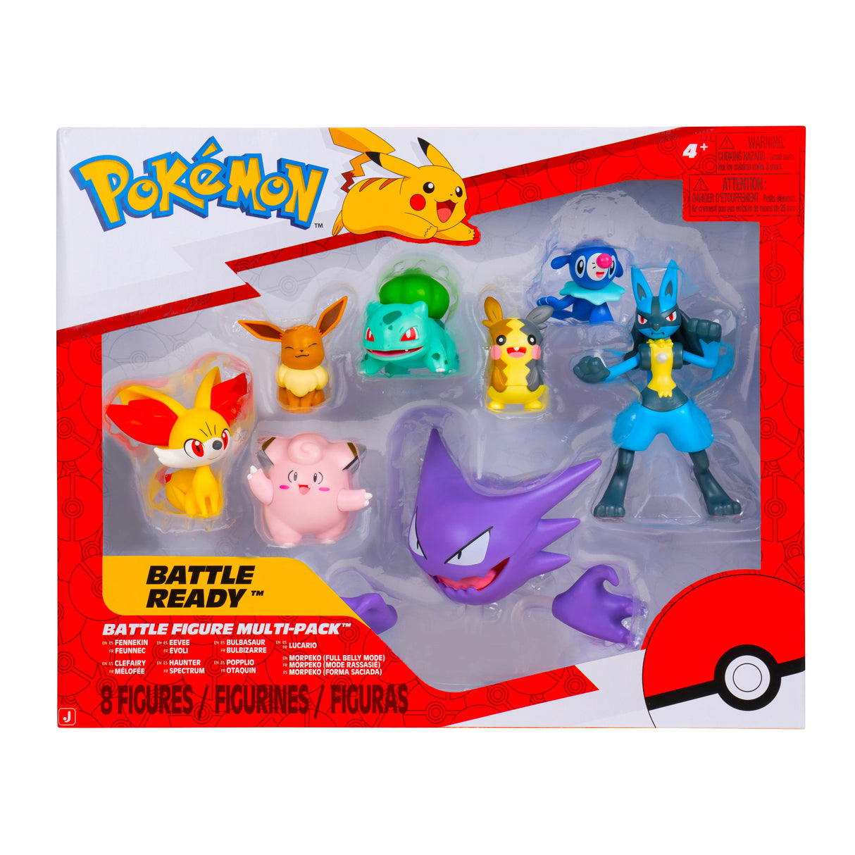 Pokémon - Battle Figure 8 Pack (PKW4101) Pokémon