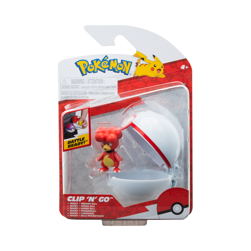 Pokémon - Clip N Go - Assorteret (95057-15)