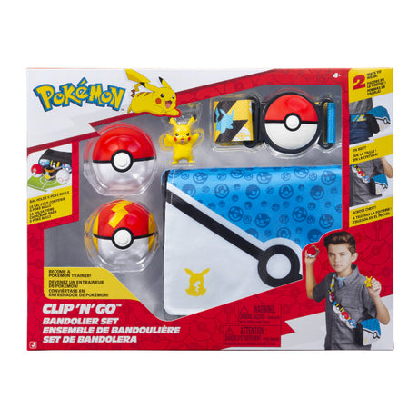 Pokémon - Clip N Go Bandolier Set Pikachu (PKW4171) Pokémon