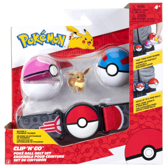 Pokémon - Clip N Go Belt Set Eevee (PKW4167) Pokémon