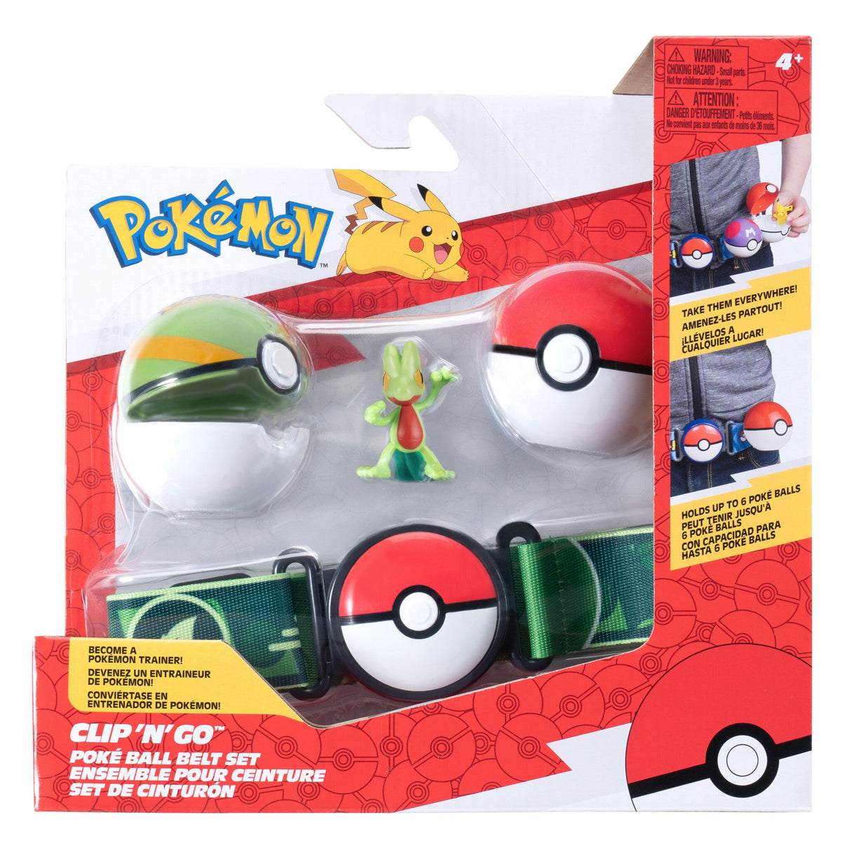 Pokémon - Clip N Go Belt Set Treecko (PKW4170) Pokémon