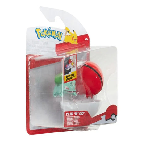 Pokémon Pokemon - Clip N Go Bulbasaur med Poke Ball (PKW3634)