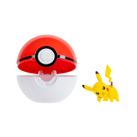 Pokémon - Clip N Go Pikachu with Poke Ball (PKW4614) Pokémon