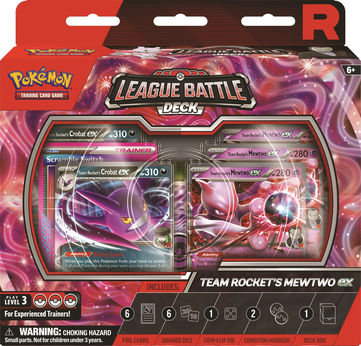 Pokémon -  League Battle Deck: Team Rocket's Mewtwo ex (POK10122-101) Pokémon