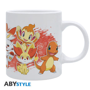 POKEMON Mug Fire Starters - White - 320 ml Geekd