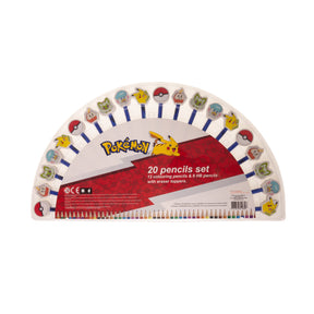 Pokémon - Pencil SET w/toppers (20-pack) (161707053) Pokémon