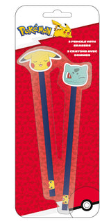 Pokémon – Pikachu & Bulbasaur Pencil Set Pokémon