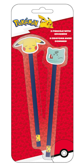 Pokémon – Pikachu & Bulbasaur Pencil Set Pokémon