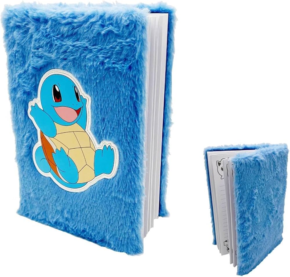 Pokémon - Plush Notebook - Squirtle Pokémon