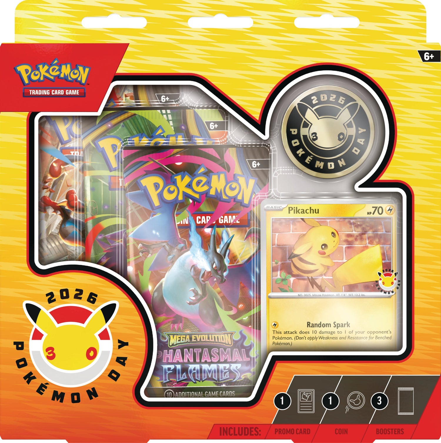 Pokémon - Pokemon Day 2026 Collection Blister: Pikachu (POK10394-101) Pokémon