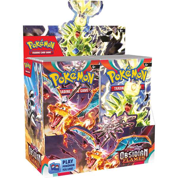 Pokemon Scarlet & Violet – Obsidian Flames - 36pcs Booster CDU (POK85374) Pokémon