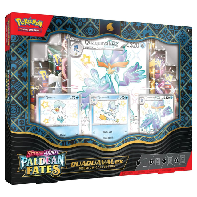 Pokémon - SV4.5 Paldean Fates - Premium Collection - Quaquaval ex Pokémon