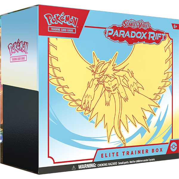 Pokemon - SV4 Paradox Rift - Elite Trainer Box - Roaring Moon Pokémon