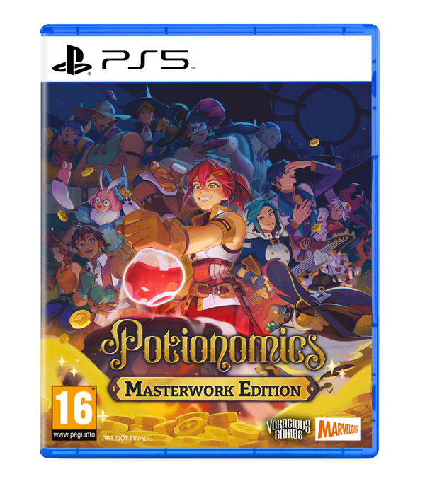 Potionomics: Masterwork Edition PS5-spel