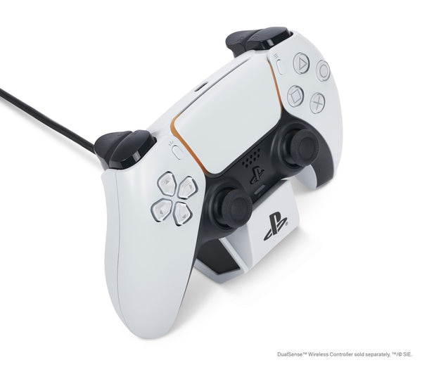PowerA Solo Laddstation För PS5 DualSense Trådlös Handkontroll - Vit (Playstation 5)