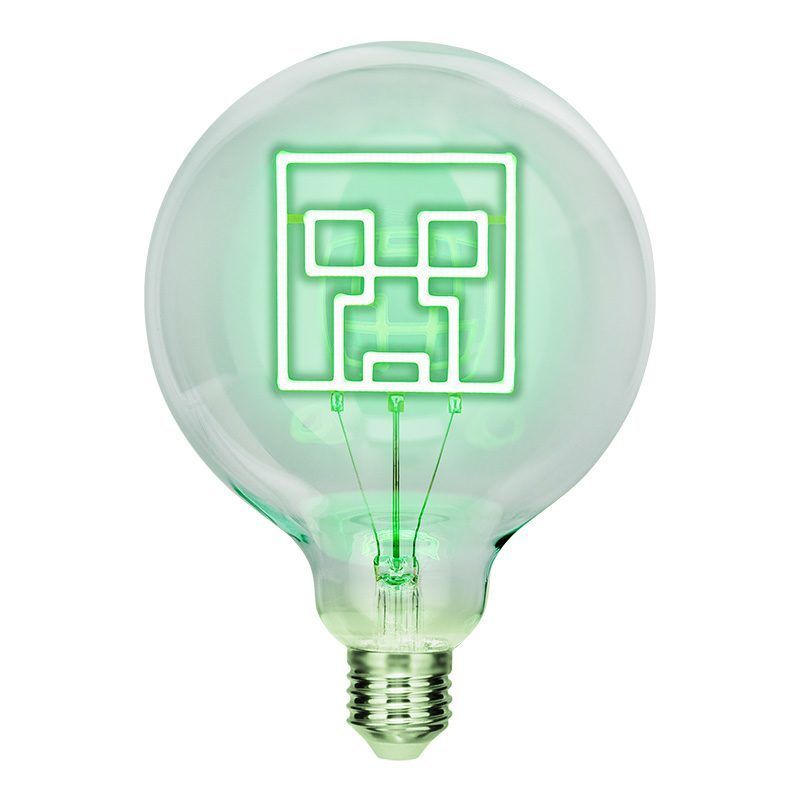 LED-neonlampa – Minecraft Creeper