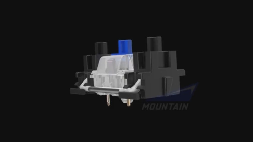 MOUNTAIN Everest 60 / Black / MOUNTAIN Tactile 55 Switch - Nordic Layout