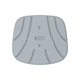 LiberNovo Cooling Seat Pad kølende sædehynde - Space Gray