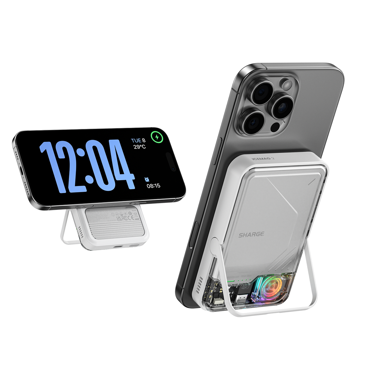 SHARGE ICEMAG 2 magnetisk powerbank - 10.000 mAh