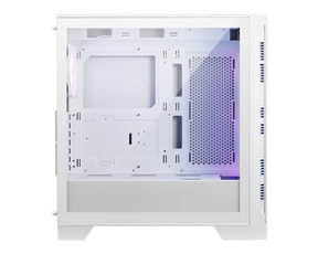 MSI MAG FORGE 320R AIRFLOW White – hvidt PC-kabinet – hvidt kabinet med glaspanel og blæsere