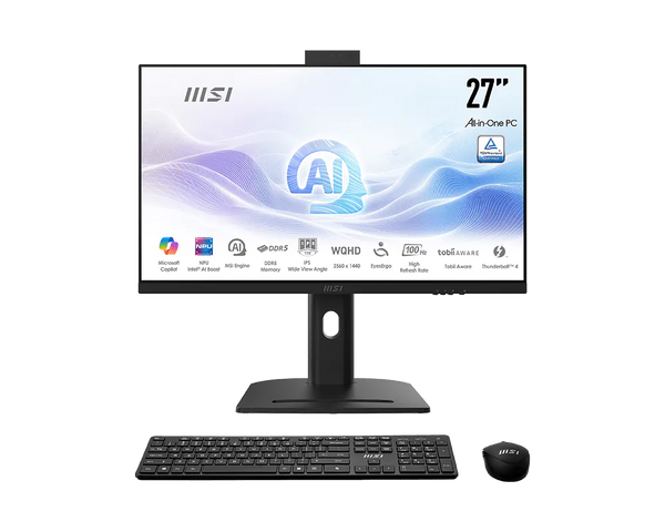 MSI Modern AM273QP AI 1UMG-410AT – 27 tommer / 16 GB / 512 GB