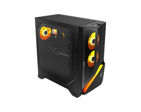 MSI MPG Infinite Z3 – sort gaming-PC med belyste blæsere