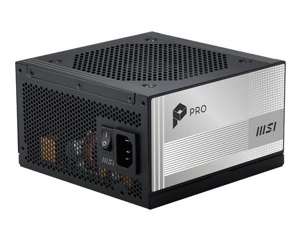 MSI PRO A1000PL PCIE5 1000 W strømforsyning - 80 PLUS Platinum