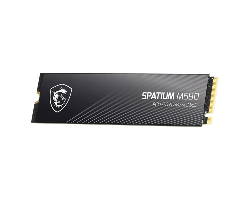 MSI SPATIUM M580 4 TB SSD - M.2 PCIe 5.0 NVMe