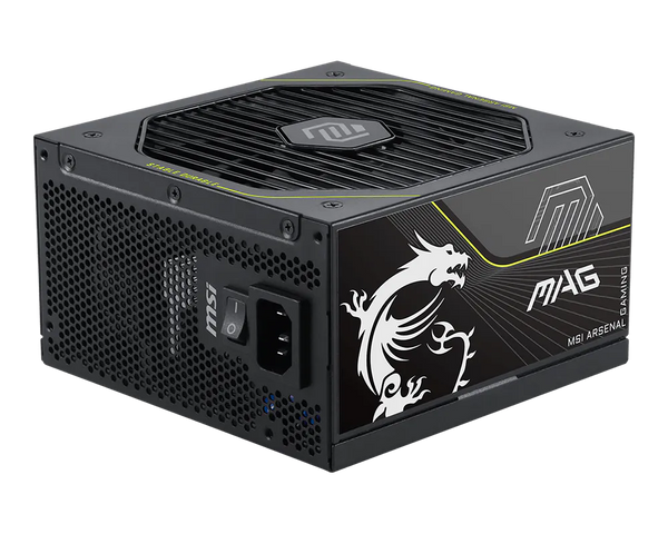 MSI MAG A1200PLS PCIE5 1200 W strømforsyning - 80 PLUS Platinum