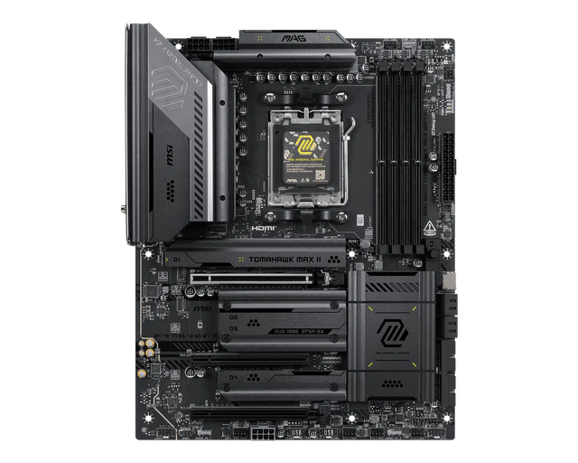 MSI MAG B850 TOMAHAWK MAX WIFI II bundkort - AM5, ATX