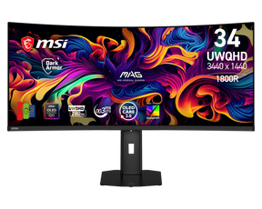 MSI MAG 341CQPDE QD-OLED X28 – buet skærm